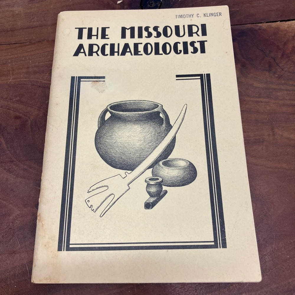 Missouri Archaeologist Vol. 11 Adams 1949 Archaeology Jefferson County